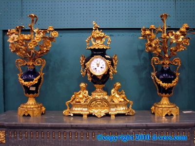Louis XVI 3 Piece Garniture Gilded Ormolu French 19th Century Louis XVI 3 Piece Garniture Gilded Ormolu French 19th Century