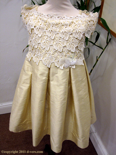 Girls Custom Couture Handmade Dress "Skylar" Silk Amber Inc Girls Custom Couture Handmade Dress "Skylar" Silk Amber Inc
