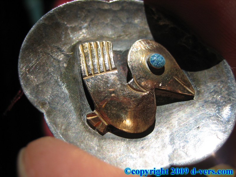 Moonstone Brooch Duck Design 18K Gold Sterling Silver Moonstone Brooch Duck Design 18K Gold Sterling Silver